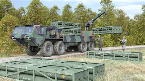 Westfield 3d Usarmy M985 Hemtt 10 Ton 8x8 Cargo Truck