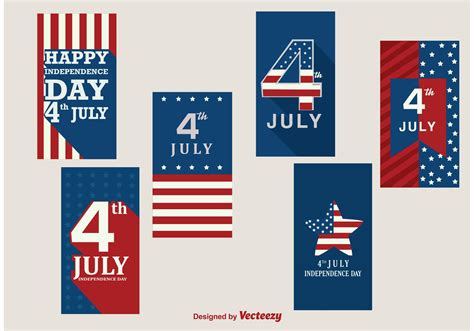 Happy 4th of July Banners - Download Free Vector Art, Stock Graphics ...