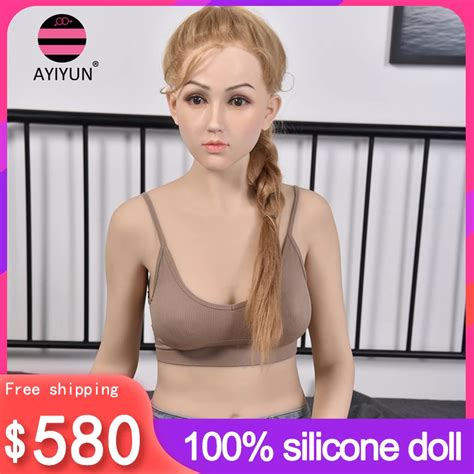 Ayiyun Silicone Hair Transplant Sex Doll Europe Women Big Breast