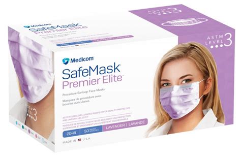 Medicom Safemask Premier Elite Level 3 Mask Lavender 口罩 50個 2044 價錢