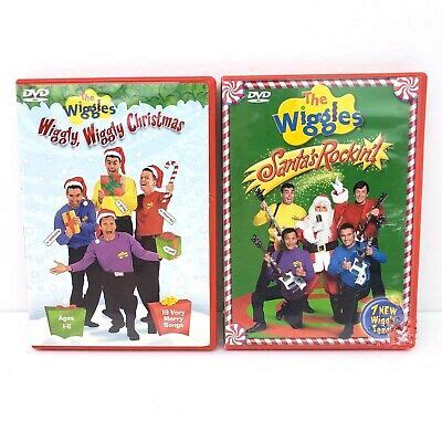 WIGGLES DVD WIGGLES Christmas dvds wiggles santas rockin yule be wiggling dvd $8.92 - PicClick AU