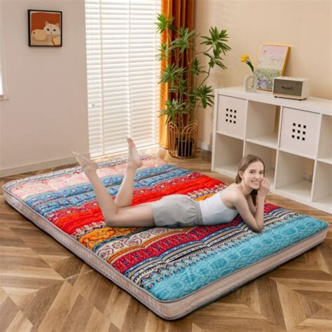 Maxyoyo Bohemian Padded Japanese Floor Futon Mattress Ebay