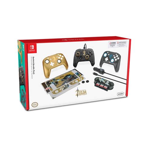 Nintendo Switch The Legend of Zelda Holiday Accessory Bundle Only at GameStop | PDP | GameStop