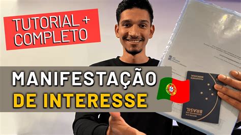 Como fazer a MANIFESTAÇÃO DE INTERESSE Passo a passo YouTube