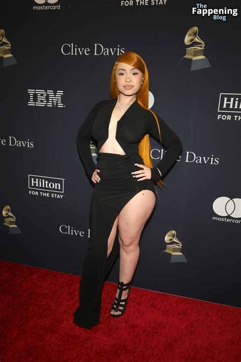 Ice Spice Shows Off Her Nude Tits At The Pre GRAMMY Gala In LA Photos OnlyFans Leaked Nudes