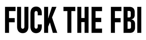 Amazon Fuck The Fbi Bumper Sticker Handmade Products