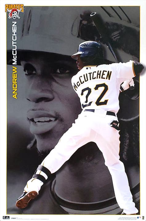 Andrew Mccutchen Superstar Pittsburgh Pirates Mlb Action Poster Co