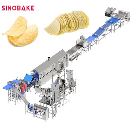 Automatic Potato Chips Production Line Potato Chips Machine China