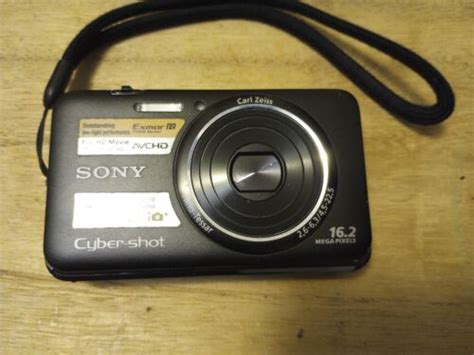 Sony Cyber Shot Dsc Wx9 162mp Digital Camera Black 27242808652 Ebay