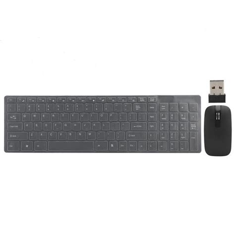 Mxzzand Clavier Et Souris Sans Fil Ensemble Souris Et Clavier Sans Fil