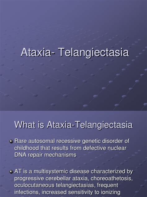 Ataxia Telangiectasia | PDF | Clinical Medicine | Immunology