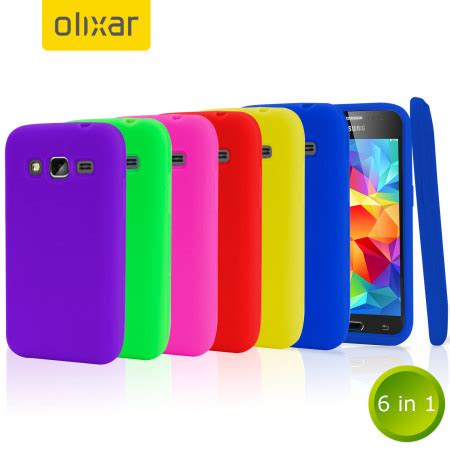 Olixar In Silicone Samsung Galaxy Core Prime Case Pack