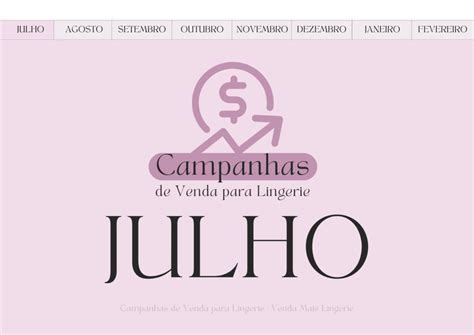 Campanhas De Venda Para Lingerie Venda Mais Lingerie Venda Mais Lingerie