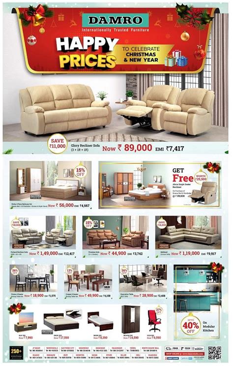 Damro Bengaluru Furniture Sale Stores Discounts Offers Showrooms