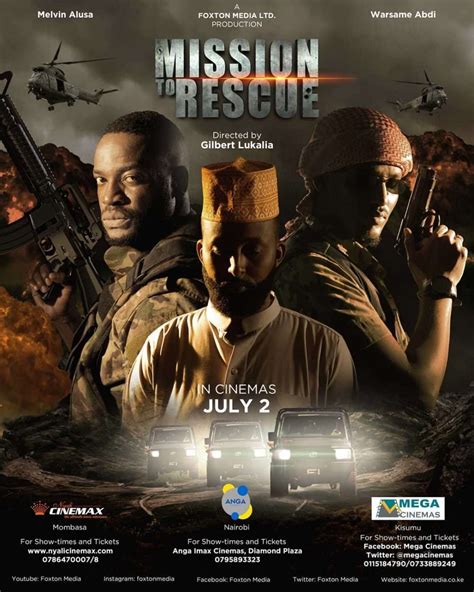 Kenya S First Ever Military Thriller Film Mission To Rescue Set To