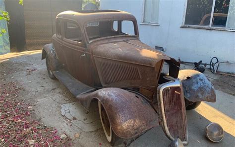 All Steel Original Ford Five Window Coupe Barn Finds