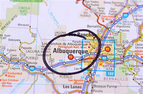albuquerque map stock  pictures royalty  images istock
