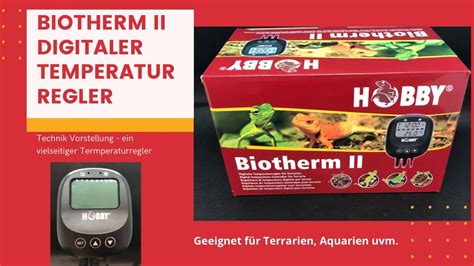 Biotherm II Der digitale Temperaturregler für Terrarien im Praxistest