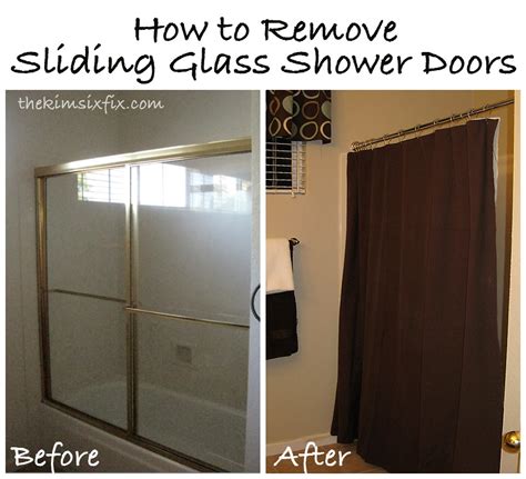 Tutorial How To Remove Sliding Glass Shower Doors