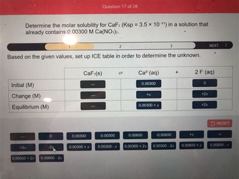 Solved Determine The Molar Solubility For CaF2 KsP 3 5 Chegg