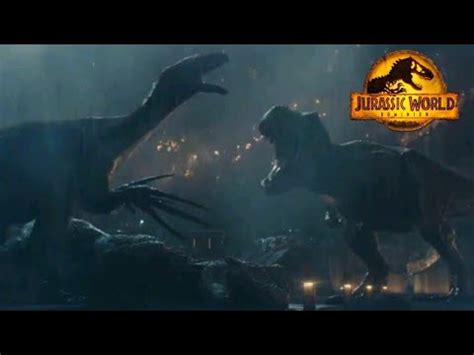 Jurassic World Dominion Final Battle Rexy Giganotosaurus