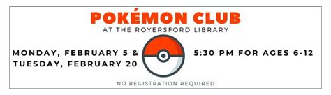 Pok Mon Club Montgomery County Norristown Public Library