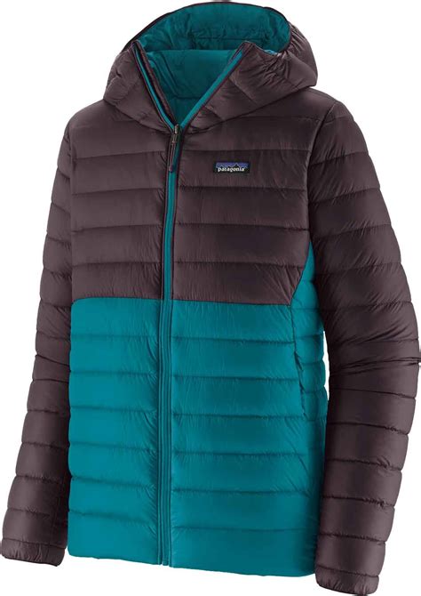 Patagonia Ms Down Sweater Hoody Belay Blue Doudounes Ski Snowleader