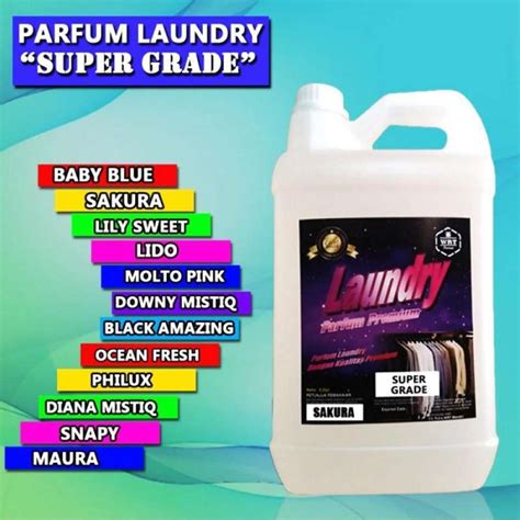 Jual Parfum Pewangi Baju Laundry Super Grade A Jerigen Liter Di