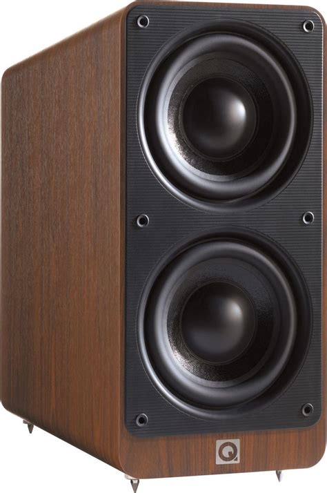 Q Acoustics Si Noyer Caissons De Basses Sur Son Vid O