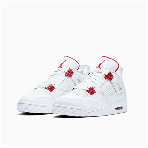 Air Jordan 4 Retro Red Metallic Sneakers - GOAT AE