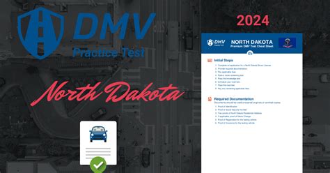 2024 North Dakota Dmv Test Cheat Sheet 99 Pass Rate