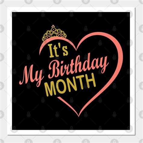 It S My Birthday Month Wall And Art Print November Birthday Women Artofit