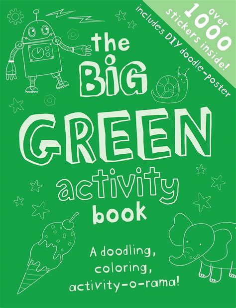 The Big Green Activity Book By Hamilton Libby