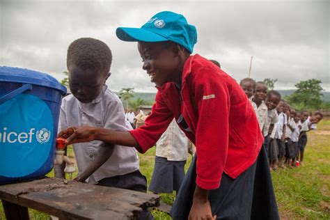 UNICEF En RDC On Twitter Genette 10 Is Responsible For Hygiene At