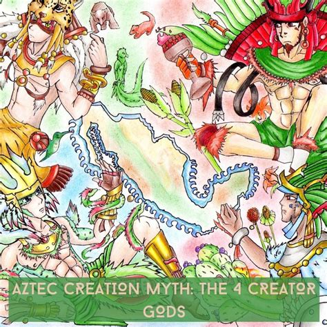 Aztec Creation Story For Kids Tezcatlipoca And Quetzalcoatl Owlcation