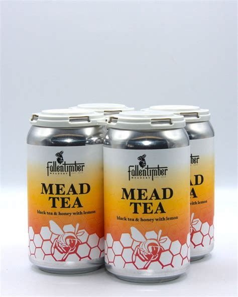 Mead Tea - 4 Pack 355mL Cans – Fallentimber Meadery