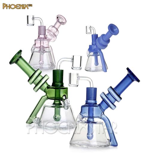 Inch Slime Mm With Shower Head Perculator Recycler Water Pipe