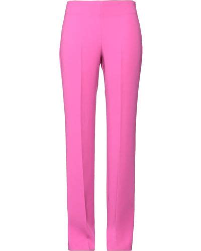 Pink Gai Mattiolo Pants Slacks And Chinos For Women Lyst