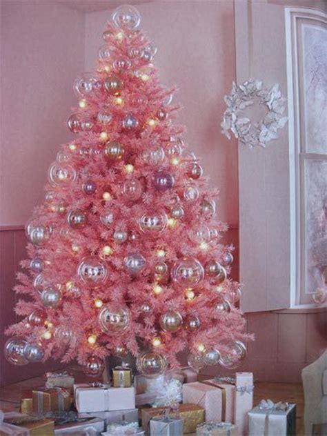 20 Awesome Pink Christmas Tree Ideas Home Design And Interior