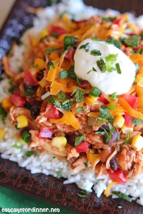 Slow Cooker Tex Mex Chicken The Recipe Critic