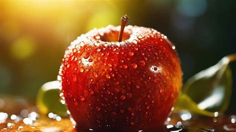 Manzanas rojas maduras en el árbol Foto Premium