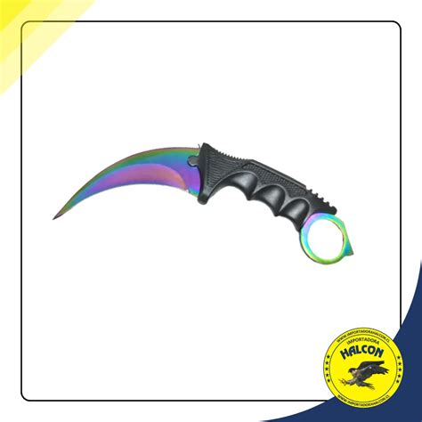 Cuchillo Corbo Karambit Con Funda Tornasol Tabaqueria Importadora Halcon