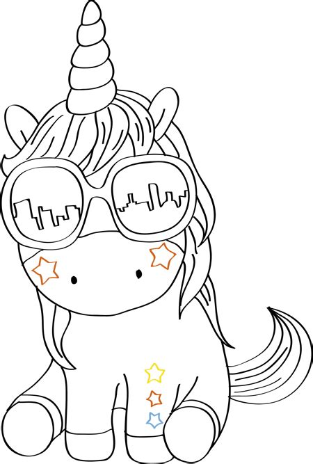 Imagenes De Unicornios Kawaii Para Pintar Dibujos Colorear Imprimir Images