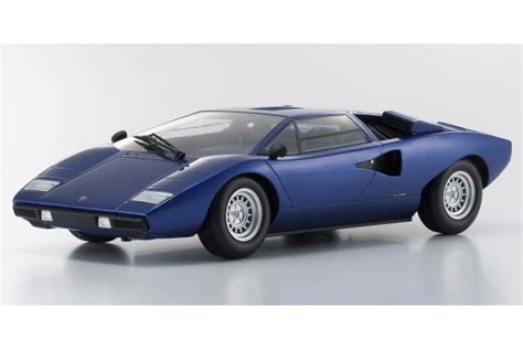 Ousia Scale Lamborghini Countach Lp Blue Metallic No Ksc Bl