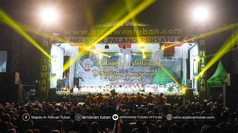 Live Palang Bersholawat Bersama Majelis Ar Ridwan Tuban YouTube