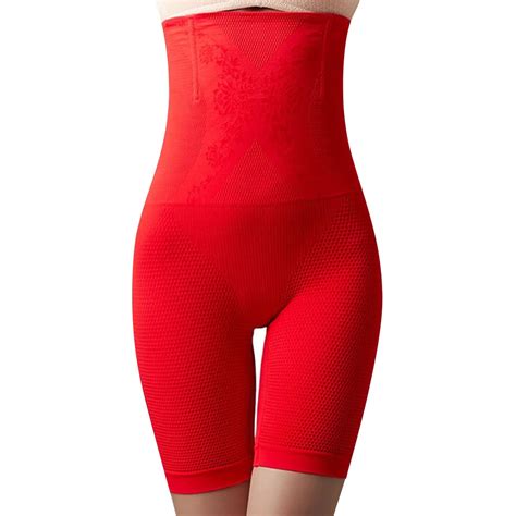 Ogiraw Lingerie For Women Seamless High Waist Honeycomb Thin Leg Pants