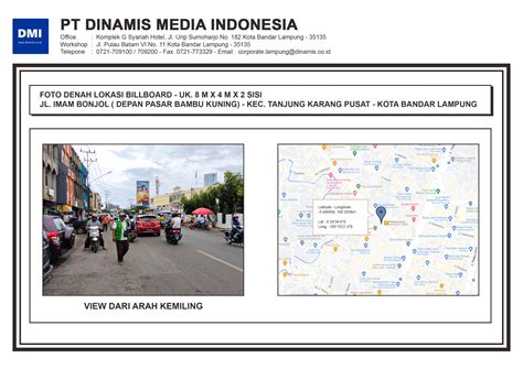 Billboard Jl Imam Bonjol Pasar Bambu Kuning Bandar Lampung Vf