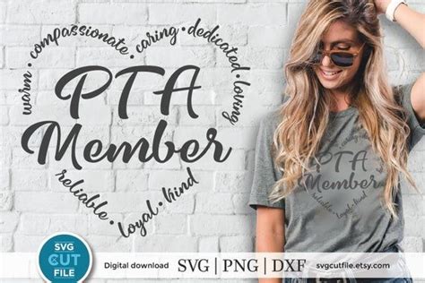 Pta Svg Pta Squad Pta Tribe Pto Svg Parent Teacher Appreciation Svg