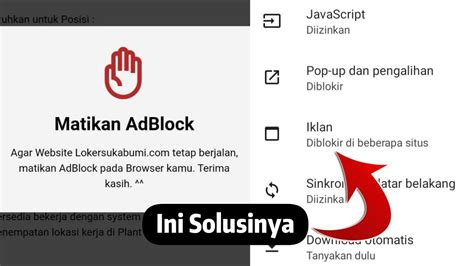 Cara Mematikan Adblock Di Google Chrome Youtube