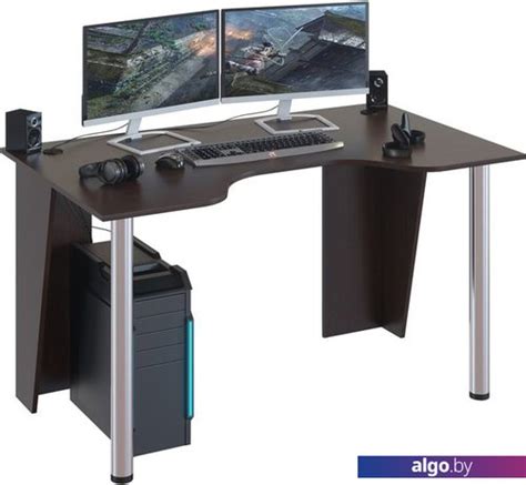 Сокол КСТ-18 (венге) геймерский стол купить в Минске, цена